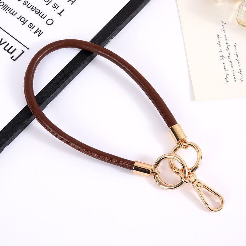 Wholesale New 6mm leather keychain